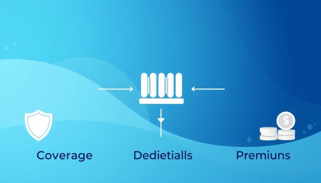 The Difference Between Coverage, Deductibles, and Premiums
