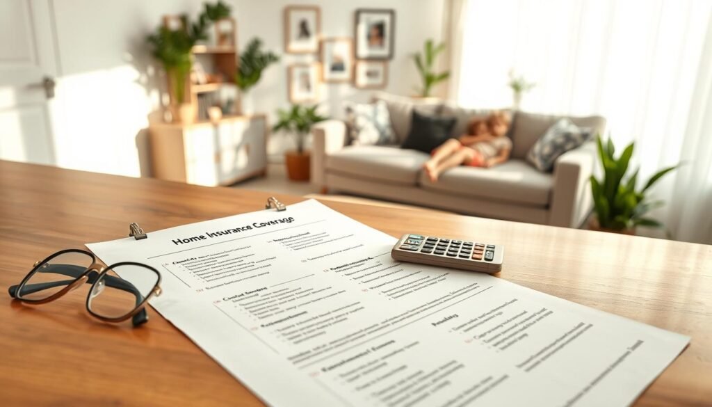 Home insurance coverage details