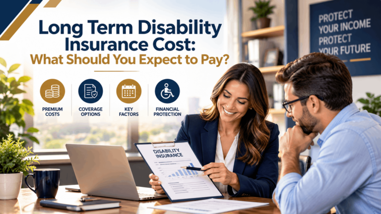 Long term disability insurance cost and coverage options