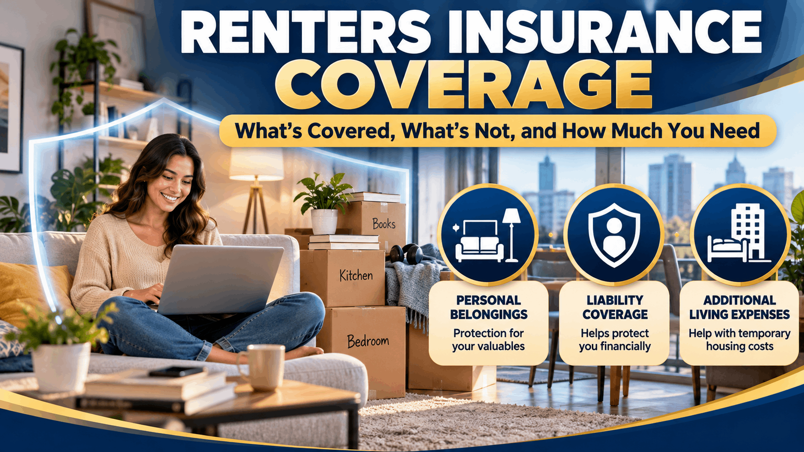 renters insurance coverage protecting personal belongings liability and additional living expenses